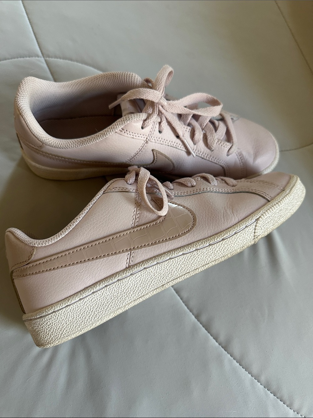 Nike Women's Pale Pink Low-Top Sneakers